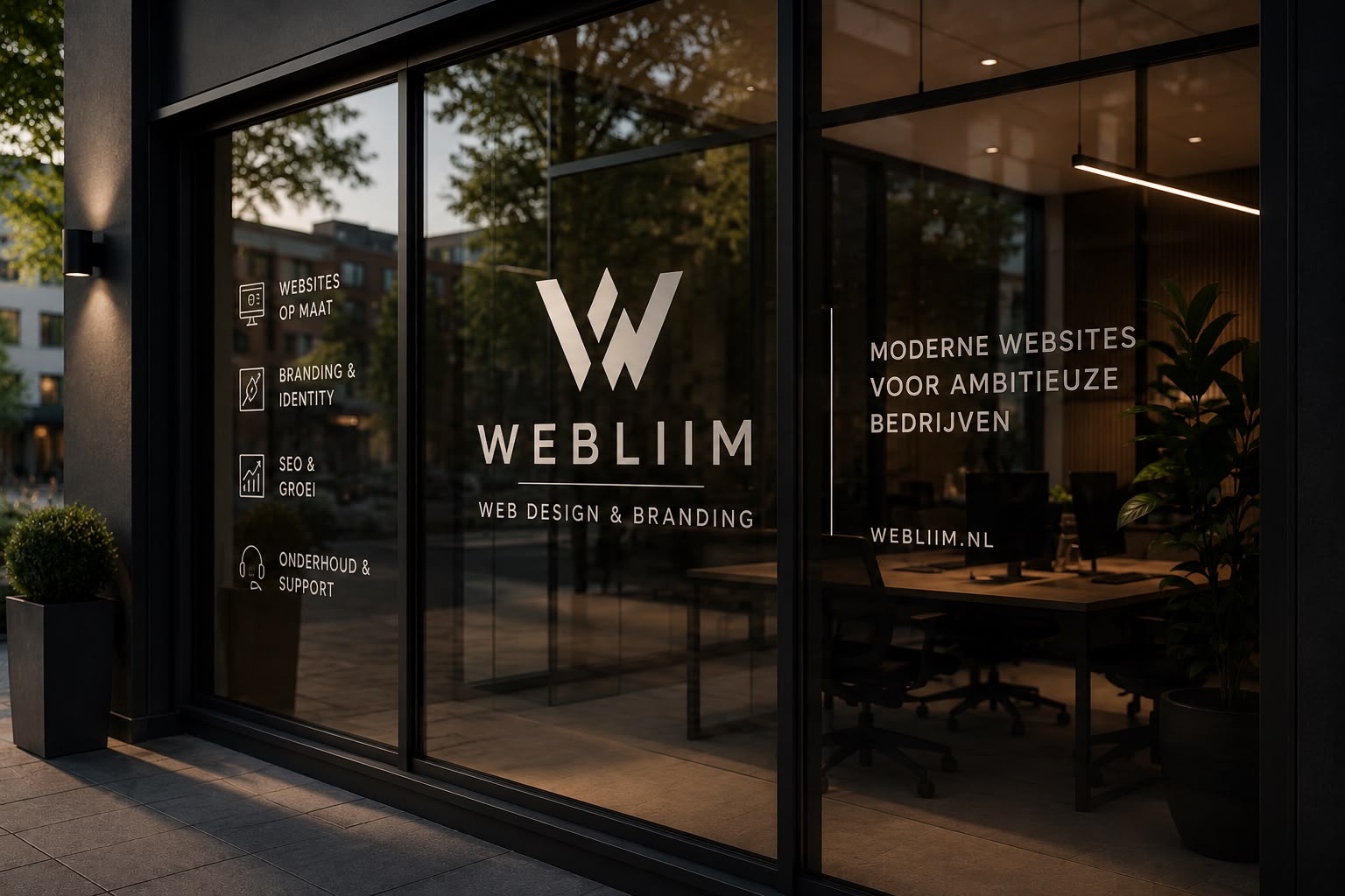 Webliim — Etalage Signing