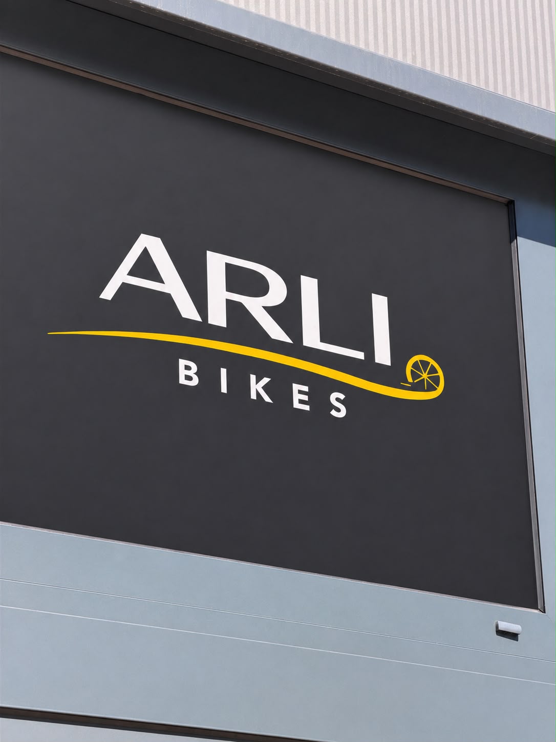 Arli Bikes — Gevelreclame